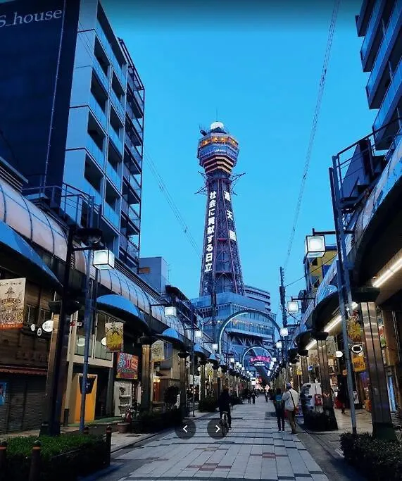 通天閣3室1廳2層獨立屋/ 地鐵2站到難波/心齋橋道頓堀 Japan